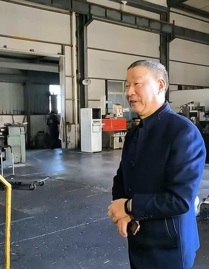 the Shifu in his workshop