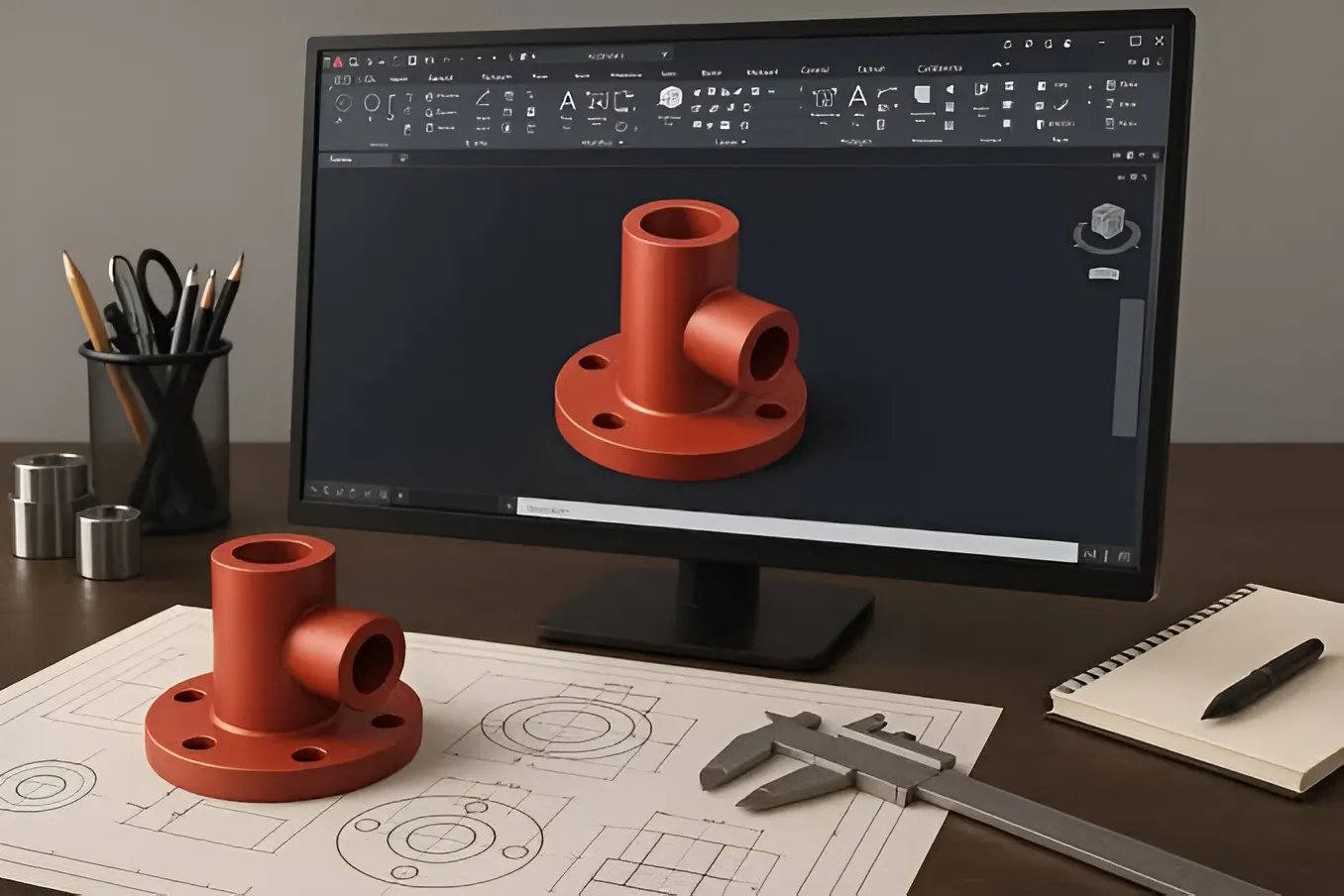 plastic product design review CAD prototype