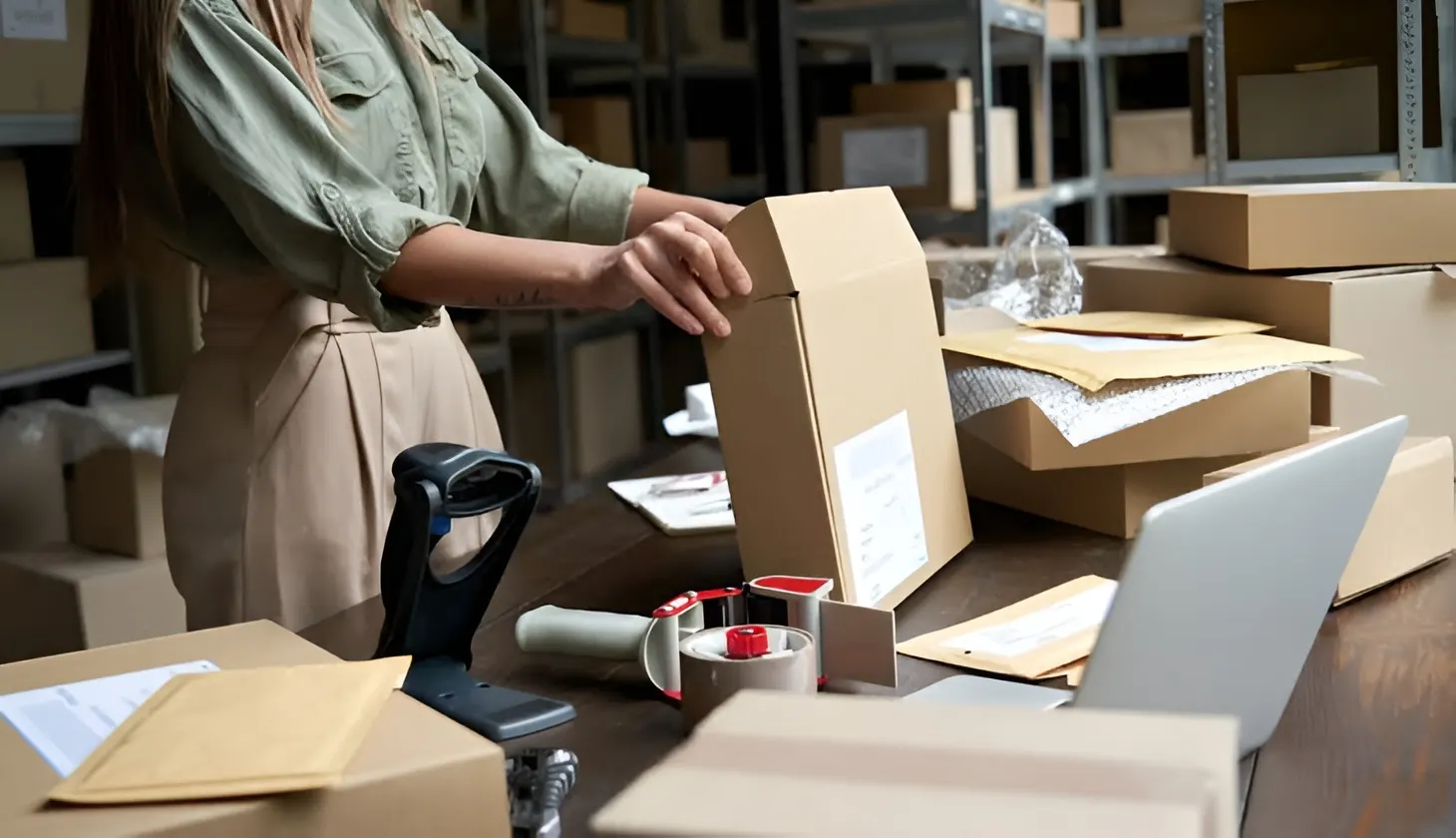 merchandise bundle packing process merchandise bundle packing process